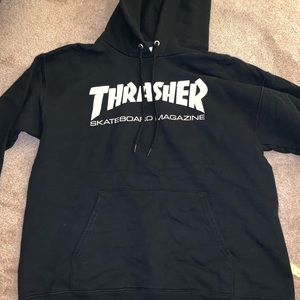 Thrasher hoodie in black